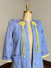 Load image into Gallery viewer, vintage 1940s Textron quilted bed jacket {L}