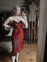 Load image into Gallery viewer, vintage 1980s Travilla Marylin dress {xs}