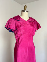 Load image into Gallery viewer, vintage 1930s pink taffeta gown {m-L}