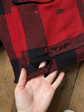 Load image into Gallery viewer, vintage 1940s plaid Cruiser style jacket