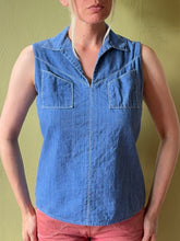 Load image into Gallery viewer, vintage 1950s leisure top {s/m}