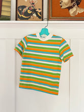 Load image into Gallery viewer, vintage 1960s striped t shirt