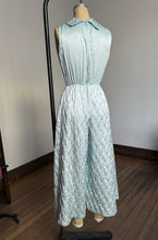 Load image into Gallery viewer, vintage 1960s quilted jumpsuit {xs-s}