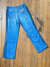 Load image into Gallery viewer, vintage 1960s 70s altered Wrangler denim jeans