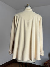 Load image into Gallery viewer, vintage 1950s cream cropped swing coat {up to XL}