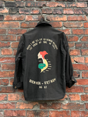 RESERVED vintage 1966-67 Vietnam Souvenir jacket with Liberty Cuffs