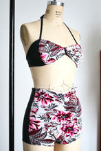 Load image into Gallery viewer, vintage 1940s rayon jersey bikini {s/m}