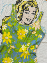 Load image into Gallery viewer, vintage 1960s LANZ floral terrycloth romper {xs}