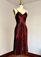 Load image into Gallery viewer, vintage 1980s Travilla Marylin dress {xs}
