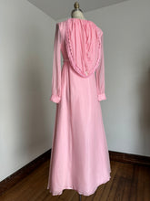 Load image into Gallery viewer, vintage 1960s hooded gown {xs}