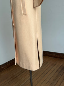 vintage 1960s J. Tiktiner France wool dress {s}