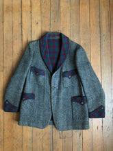 Load image into Gallery viewer, vintage 1920s wool smoking jacket