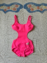 Load image into Gallery viewer, vintage 1960s pink swimsuit {xs}