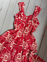 Load image into Gallery viewer, vintage 1930s floral gown {s}