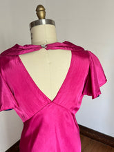 Load image into Gallery viewer, vintage 1930s pink taffeta gown {m-L}