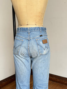 vintage 1970s Wranglers denim jeans