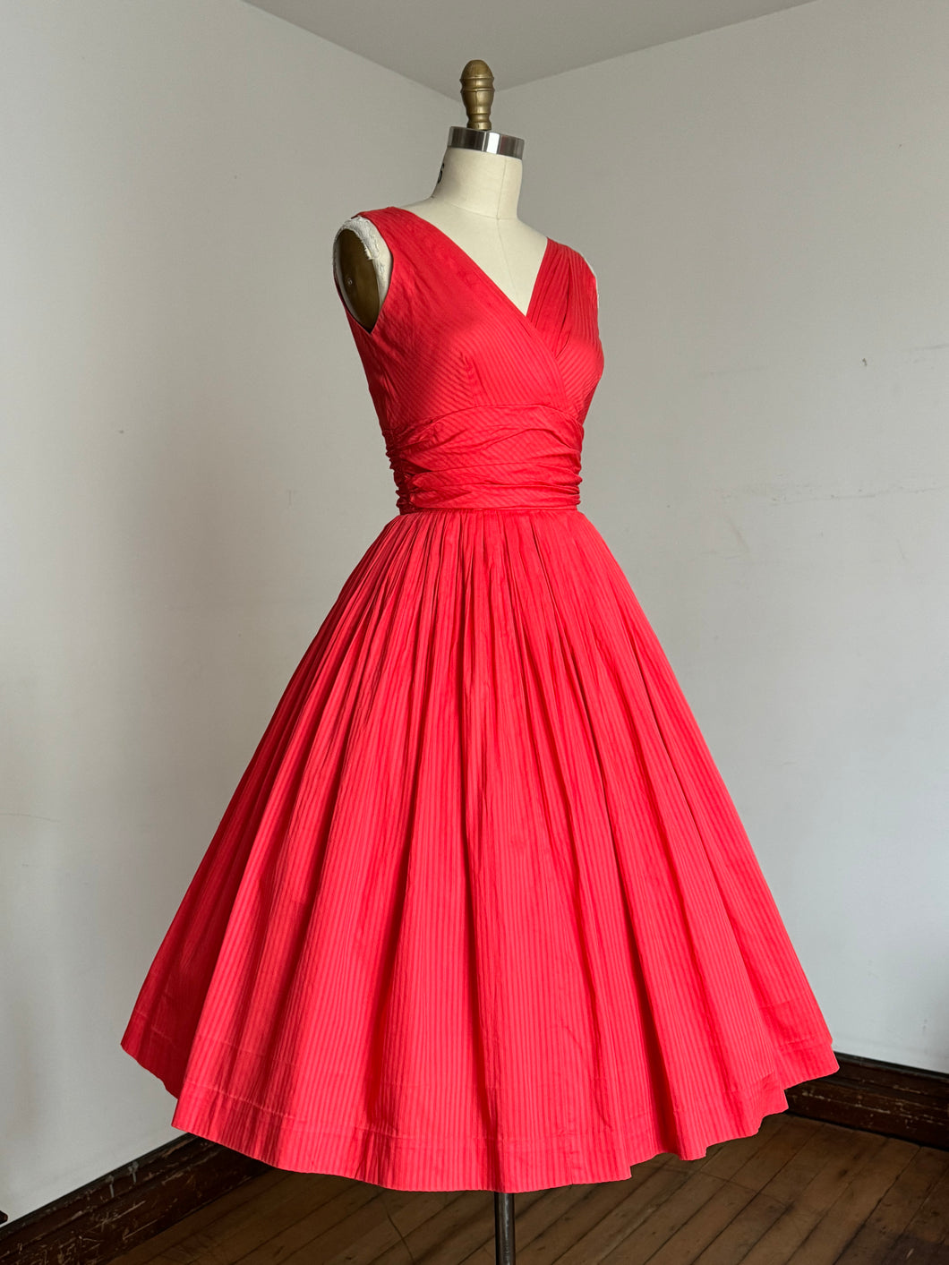 vintage 1950s Jerry Gilden sun dress {xxs}