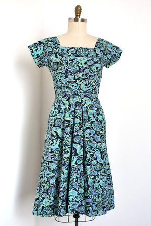 vintage 1950s novelty animal dress