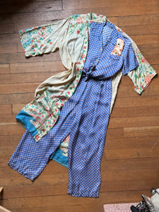 vintage 1940s 2 pc pyjama set {xs}