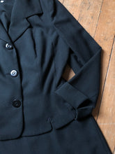 Load image into Gallery viewer, vintage 1950s black suit {m}