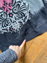 Load image into Gallery viewer, vintage 1950s Flamenco dancers border print skirt {32&quot;W}