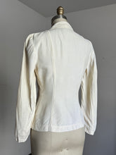 Load image into Gallery viewer, vintage 1940s WWII Women’s Naval WAVES button up blouse {s}