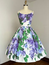 Load image into Gallery viewer, vintage 1950s floral sun dress {s}