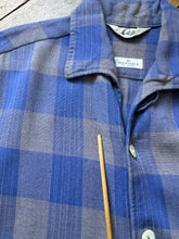 Load image into Gallery viewer, vintage 1950s plaid shirt jac