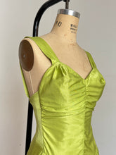 Load image into Gallery viewer, vintage 1950s Rose Marie Reid green swimsuit {s-m}