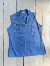 Load image into Gallery viewer, vintage 1950s leisure top {s/m}