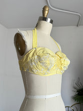 Load image into Gallery viewer, vintage 1950s halter bikini top {xs}