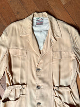 Load image into Gallery viewer, vintage 1951 Malta rayon leisure jacket