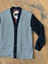 Load image into Gallery viewer, vintage 1960s black and white leisure jacket