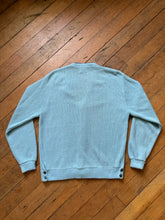 Load image into Gallery viewer, vintage 1960s blue two tone orlon cardigan