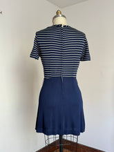 Load image into Gallery viewer, vintage 1960s lace up skirt dress {m}
