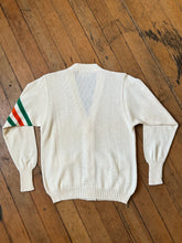 Load image into Gallery viewer, DEADSTOCK vintage 1950s cream letterman sweater