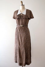 Load image into Gallery viewer, vintage 1930s depression era dress