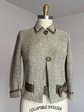 Load image into Gallery viewer, vintage 1950s green jacket {m}