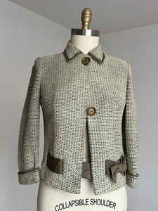 vintage 1950s green jacket {m}