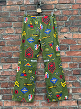 Load image into Gallery viewer, vintage 1960s US ARMY novelty pants