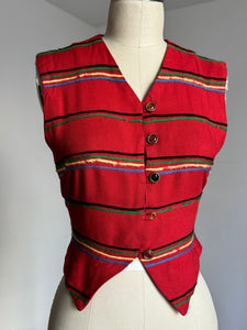 vintage 1940s wool vest {xxs}