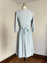 Load image into Gallery viewer, vintage 1930s 40s trapunto rayon dress {xs}