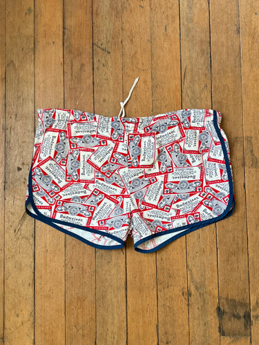 vintage 1970s Budweiser shorts
