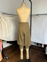 Load image into Gallery viewer, vintage 1920s knickerbockers trousers plus four breeches 30&quot; waist