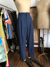 Load image into Gallery viewer, vintage 1950s flecked pants 31&quot;W