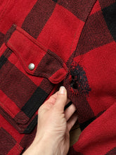 Load image into Gallery viewer, vintage 1940s plaid Cruiser style jacket