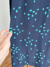 Load image into Gallery viewer, vintage 1940s rayon novelty dress {M/L}