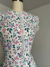 Load image into Gallery viewer, vintage 1940s floral dress {s}