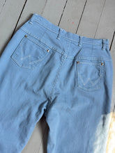 Load image into Gallery viewer, vintage 1960s high waisted Misses Wranglers jeans 29/30”W