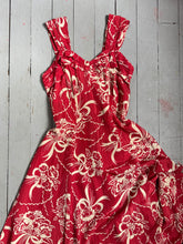 Load image into Gallery viewer, vintage 1930s floral gown {s}